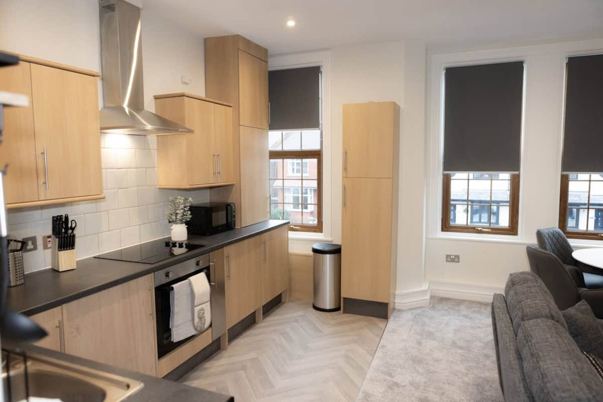 Fully equipped kitchen in Apartment 2