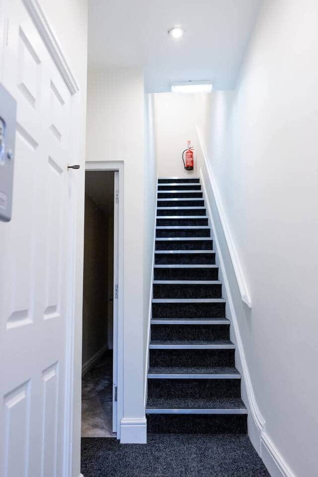Stairway to Apartment 2